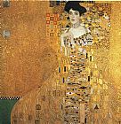 Gustav Klimt Canvas Paintings - Portrait of Adele Bloch-Bauer I